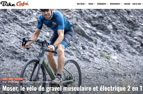 F Moser Gravel Bike Cafe